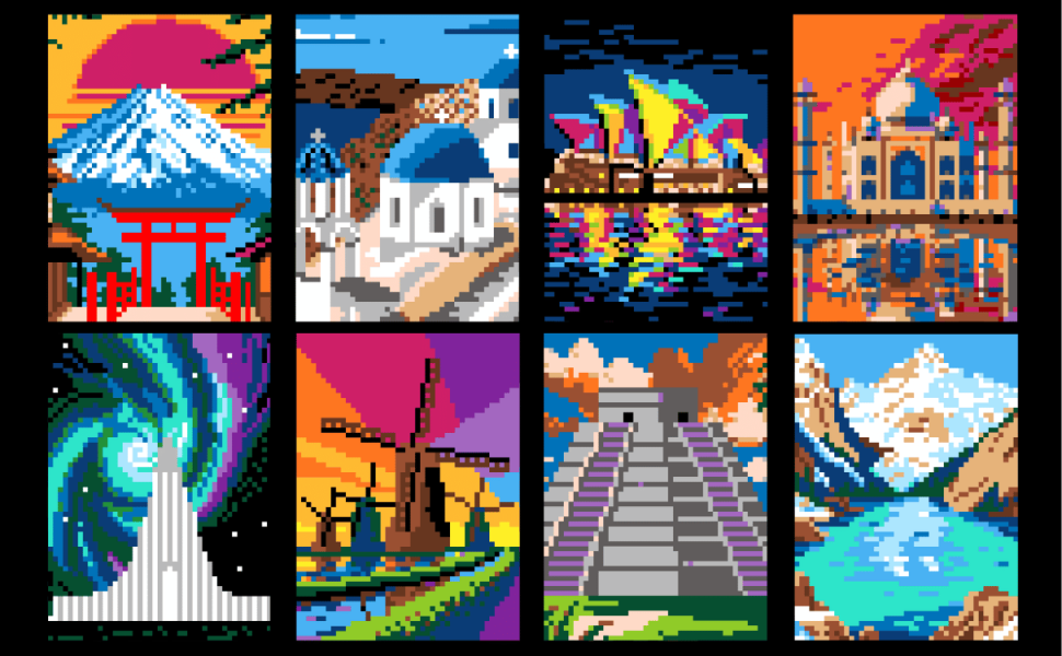 landmarks sample